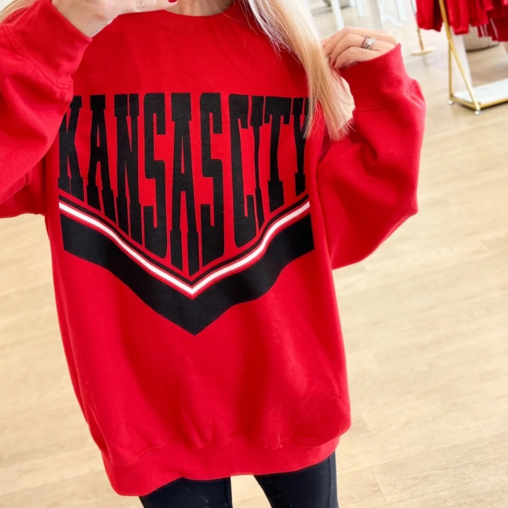 Kansas City Sweatshirt Vintage Vibes Size S